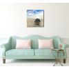 imageWieco Art Bridge Canvas Prints Artwork for Wall Decor Stretched Art work Modern Canvas Wall Art for Home and office Decoration Landscape Picture Print on Canvas Art 20 by 20 inchBoat