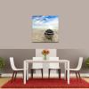 imageWieco Art Bridge Canvas Prints Artwork for Wall Decor Stretched Art work Modern Canvas Wall Art for Home and office Decoration Landscape Picture Print on Canvas Art 20 by 20 inchBoat