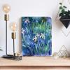 imageWieco Art Canvas Print Wall Art Irises by Claude Monet Oil Paintings Reproduction Landscape Pictures Artwork on Canvas Art for Living Room Decorations and Wall Decor12L x 16W