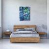 imageWieco Art Canvas Print Wall Art Irises by Claude Monet Oil Paintings Reproduction Landscape Pictures Artwork on Canvas Art for Living Room Decorations and Wall Decor24L x 32W
