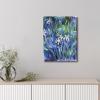 imageWieco Art Canvas Print Wall Art Irises by Claude Monet Oil Paintings Reproduction Landscape Pictures Artwork on Canvas Art for Living Room Decorations and Wall Decor12L x 16W