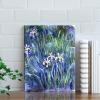 imageWieco Art Canvas Print Wall Art Irises by Claude Monet Oil Paintings Reproduction Landscape Pictures Artwork on Canvas Art for Living Room Decorations and Wall Decor12L x 16W