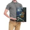 imageWieco Art Canvas Prints The Old Guitarist by Pablo Picasso Abstract Canvas Wall Art for Wall Decor and Home Office Decorations16L x 11W