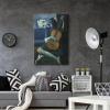 imageWieco Art Canvas Prints The Old Guitarist by Pablo Picasso Abstract Canvas Wall Art for Wall Decor and Home Office Decorations36L x 24W