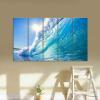 imageWieco Art Canvas Prints Wall Art Sea Waves Pictures Paintings Ready to Hang for Living Room Bedroom Home Office Decor Extra Large Modern Gallery Wrapped Giclee Seascape Beach Photo Artwork XL 5pcs10x30inchx5pcs 25x75cmx5pcs