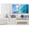 imageWieco Art Canvas Prints Wall Art Sea Waves Pictures Paintings Ready to Hang for Living Room Bedroom Home Office Decor Extra Large Modern Gallery Wrapped Giclee Seascape Beach Photo Artwork XL 5pcs10x30inchx5pcs 25x75cmx5pcs