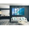 imageWieco Art Canvas Prints Wall Art Sea Waves Pictures Paintings Ready to Hang for Living Room Bedroom Home Office Decor Extra Large Modern Gallery Wrapped Giclee Seascape Beach Photo Artwork XL 5pcs12x36inchx5pcs 30x90cmx5pcs