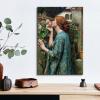 imageWieco Art Canvas Wall Art John William Waterhouse Canvas Prints  Ophelia Romantic Style Poster  Water Lilies Poster  for Living Room Home Kitchen DecorationsThe Rose