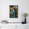 imageWieco Art Canvas Wall Art John William Waterhouse Canvas Prints  Ophelia Romantic Style Poster  Water Lilies Poster  for Living Room Home Kitchen DecorationsThe Rose