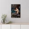 imageWieco Art Canvas Wall Art John William Waterhouse Canvas Prints  Ophelia Romantic Style Poster  Water Lilies Poster  for Living Room Home Kitchen DecorationsMermaid