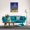 imageWieco Art Church at Auvers Giclee Canvas Prints Wall Art by Vincent Van Gogh Famous Paintings Reproduction Modern Classic Abstract Artwork Landscape Pictures for Wall Decor Home Office Decorations255L x 20W