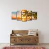 imageWieco Art Cozy Sea Canvas Print Wall Art Ocean Beach Pictures Paintings Modern Large Stretched and Framed Grace Contemporary Seascape Giclee Artwork Ready to Hang for Living Room Bedroom Home Decor10x16inchx2pcs 10x20inchx2pcs 10x24inchx1pc