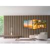 imageWieco Art Cozy Sea Canvas Print Wall Art Ocean Beach Pictures Paintings Modern Large Stretched and Framed Grace Contemporary Seascape Giclee Artwork Ready to Hang for Living Room Bedroom Home Decor14x24inchx2pcs 14x28inchx2pcs 14x32inchx1pc