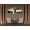 imageWieco Art Elephant Canvas Paintings Wall Art One piece Modern Large Stretched and Framed Landscape Animals Pictures on Giclee Canvas Prints Artwork Decor for Living Room Bedroom Home Decorations L12x16inchx2pcs 12x24inchx2pcs 12x32inchx1pc