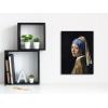 imageWieco Art Framed Canvas Art the Girl with a Pearl Earring by Jan Vermeer Oil Paintings Reproduction Canvas Print Artwork for Living Room Decoration Home ampamp Office Decor16L x 12W