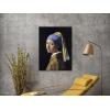 imageWieco Art Framed Canvas Art the Girl with a Pearl Earring by Jan Vermeer Oil Paintings Reproduction Canvas Print Artwork for Living Room Decoration Home ampamp Office Decor32L x 24W