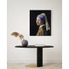 imageWieco Art Framed Canvas Art the Girl with a Pearl Earring by Jan Vermeer Oil Paintings Reproduction Canvas Print Artwork for Living Room Decoration Home ampamp Office Decor24L x 20W