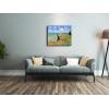 imageWieco Art Gallery Wrapped Canvas Print Wall Art Cliff Walk at Pourville1882 by Claude Monet Mondern Classic Art Print Picture Artwork for living room Home Kitchen Decorations24L x 20W