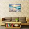 imageWieco Art Sea Waves Large Canvas Prints Wall Art Ocean Beach Pictures Paintings Ready to Hang for Living Room Bedroom Home Decorations Modern Stretched and Framed Seascape Giclee Artwork36L x 24W