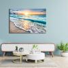 imageWieco Art Sea Waves Large Canvas Prints Wall Art Ocean Beach Pictures Paintings Ready to Hang for Living Room Bedroom Home Decorations Modern Stretched and Framed Seascape Giclee Artwork36L x 24W