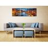 imageWieco Art Venice Night 3 Piece Giclee Canvas Prints Wall Art Italy City Skyline Landscape Picture Paintings for Living Room Bedroom Home Decorations Modern Stretched and Framed Cityscape Artwork