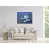 imageWieco Art Water Lilies Canvas Prints Wall Art of Claude Monet Famous Floral Oil Paintings Reproduction Stretched and Framed Classic Flower Pictures Giclee Artwork32L x 24W