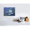 imageWieco Art Water Lilies Canvas Prints Wall Art of Claude Monet Famous Floral Oil Paintings Reproduction Stretched and Framed Classic Flower Pictures Giclee Artwork16L x 12W