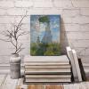 imageWieco Art Woman with a Parasol Madame Monet and Her Son Canvas Prints Wall Art of Claude Monet Famous Classic Oil Paintings Reproduction Gallery Wrapped People Pictures16L x 12W