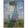 imageWieco Art Woman with a Parasol Madame Monet and Her Son Canvas Prints Wall Art of Claude Monet Famous Classic Oil Paintings Reproduction Gallery Wrapped People Pictures24L x 32W