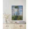 imageWieco Art Woman with a Parasol Madame Monet and Her Son Canvas Prints Wall Art of Claude Monet Famous Classic Oil Paintings Reproduction Gallery Wrapped People Pictures16L x 12W