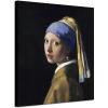 imageWieco Art Framed Canvas Art the Girl with a Pearl Earring by Jan Vermeer Oil Paintings Reproduction Canvas Print Artwork for Living Room Decoration Home ampamp Office Decor24L x 20W