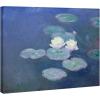 imageWieco Art Water Lilies Canvas Prints Wall Art of Claude Monet Famous Floral Oil Paintings Reproduction Stretched and Framed Classic Flower Pictures Giclee Artwork24L x 20W