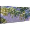 imageWieco Art Wisteria Giclee Canvas Prints Wall Art of Claude Monet Famous Oil Paintings Reproduction Artwork Modern Impressionist Flower Pictures for Home Decorations