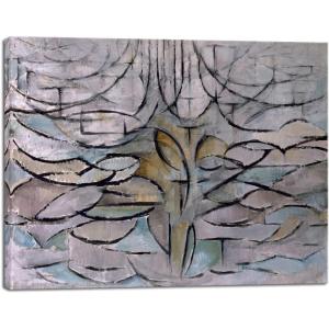 imageWieco Art Canvas Prints The Flowering Apple Tree 1912 by Piet Cornelies Mondrian Classic Art Reproductions Canvas Wall Art for Home DecorationB