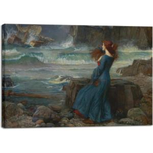 imageWieco Art Canvas Wall Art John William Waterhouse Canvas Prints  Ophelia Romantic Style Poster  Water Lilies Poster  for Living Room Home Kitchen DecorationsThe Tempest