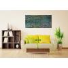 imageWieco Art 3 Panels Framed Canvas Wall Art Water Lilies by Claude Monet Famous Paintings Canvas Prints for Living Room Impressionistic Flower Wall Pictures for Bedroom Decorations16x24x3pcs40x60cmx3pcs