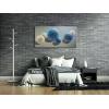 imageWieco Art Rings of Time 3D Paintings on Canvas Abstract Canvas Wall Art for Living Room Bedroom Wall Decor Modern Artwork for Home Decorations
