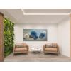 imageWieco Art Rings of Time 3D Paintings on Canvas Abstract Canvas Wall Art for Living Room Bedroom Wall Decor Modern Artwork for Home Decorations