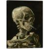 imageWieco Art Skull of a Skeleton with Burning Cigarette 1886 by Vincent Van Gogh Canvas Wall Art for Home Decor and Wall Decor Postimpressionism Canvas Prints Pictures Artwork40L x 30W