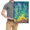 imageWieco Art Canvas Prints Flowers in a Garden1928 by Theodore Earl Butler Abstract Canvas Wall Art for Wall Decor and Home Office Decorations24L x 16W