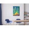 imageWieco Art Canvas Prints Flowers in a Garden1928 by Theodore Earl Butler Abstract Canvas Wall Art for Wall Decor and Home Office Decorations36L x 24W