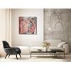 imageWieco Art Canvas Prints Les Demoiselles dAvignon 1907 by Pablo Picasso Abstract Canvas Wall Art for Wall Decor and Home Office Decorations80x80cm