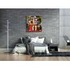 imageWieco Art Canvas Prints Three Musicians 1921 by Pablo Picasso Abstract Canvas Wall Art for Wall Decor and Home Office Decorations32L x 32W