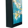 imageWieco Art Framed Art Almond Blossom Floral Canvas Prints of Van Gogh Famous Oil Paintings Reproduction Flowers Pictures on Canvas Wall Art for Living Room Home Decorations Black162L x 162W