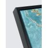 imageWieco Art Framed Art Almond Blossom Floral Canvas Prints of Van Gogh Famous Oil Paintings Reproduction Flowers Pictures on Canvas Wall Art for Living Room Home Decorations Black162L x 162W