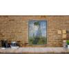 imageWieco Art Framed Wall Art Woman with a Parasol Madame Monet and Her Son of Claude Monet Famous Classic Oil Paintings Canvas Prints Wall Art for Bedroom Home Decor Silver Frame