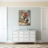 imageWieco Art Napoleon Crossing the Alps of JacquesLouis David Paintings Reproduction Abstract HD Prints Wall Decor Classic Artwork for Home ampamp office DecorationGallery Wrapped