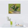 imageWieco Art Oleanders 1888 Giclee Canvas Prints Wall Art by Van Gogh Floral Oil Paintings Reproduction for Home Decorations Modern Stretched and Framed HD Classic Abstract Flowers Pictures Artwork24L x 20W