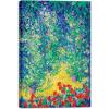 imageWieco Art Canvas Prints Flowers in a Garden1928 by Theodore Earl Butler Abstract Canvas Wall Art for Wall Decor and Home Office Decorations24L x 16W