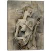 imageWieco Art Canvas Prints Girl with a Mandolin 1910 by Pablo Picasso Abstract Canvas Wall Art for Wall Decor and Home Office Decorations16L x 12W